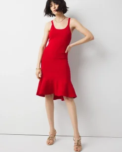 WHBM FORME™ Flounce Dress*White House Black Market Clearance