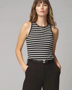 WHBM FORME™ Ribbed Stretch Tank*White House Black Market New