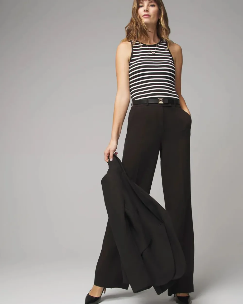 WHBM FORME™ Ribbed Stretch Tank*White House Black Market New