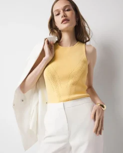 WHBM FORME™ Sculpt Stretch Sweater Tank*White House Black Market Sale