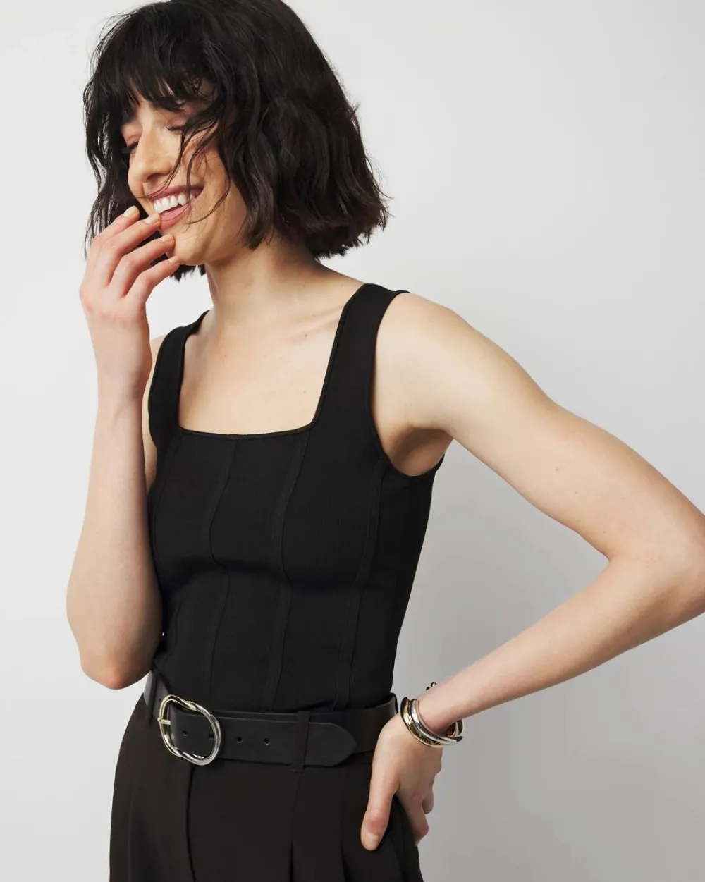 WHBM FORME™ Sculpt Stretch Sweater Corset*White House Black Market Sale