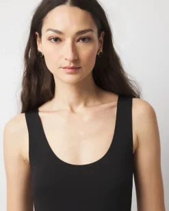 WHBMFORME™ All Ways Stretch Scoop Neck Bodysuit*White House Black Market Sale