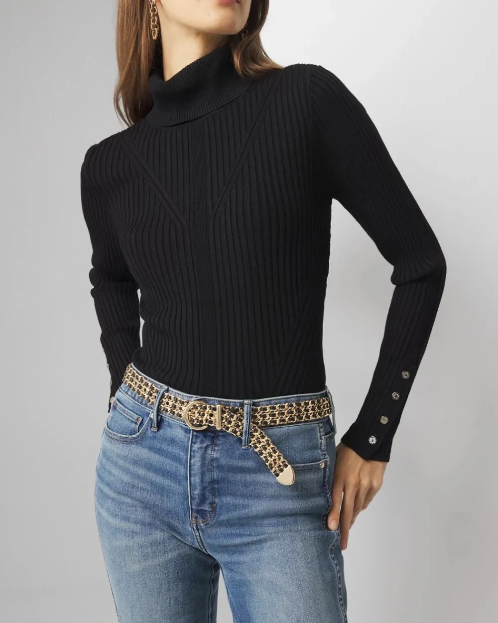 Woven Chain Waist Belt*White House Black Market Outlet