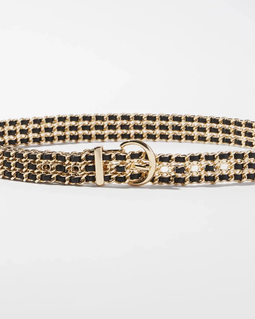 Woven Chain Waist Belt*White House Black Market Outlet